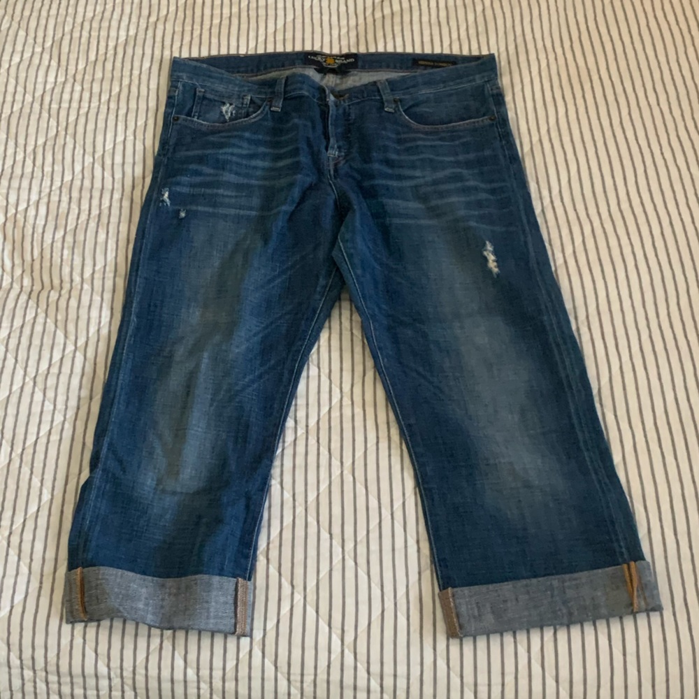 Lucky brand crop jeans